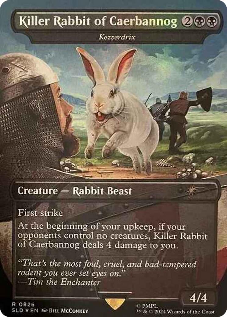 Killer Rabbit of Caerbannog - Kezzerdrix [Secret Lair Drop Series] | Chromatic Games