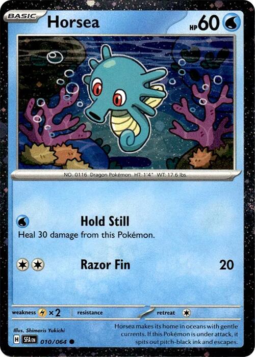 Horsea (010/064) (Cosmos Holo) [Miscellaneous Cards] | Chromatic Games