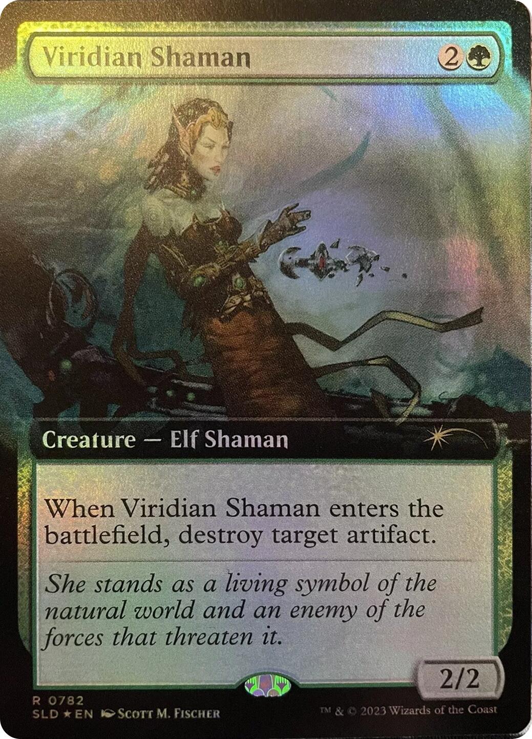 Viridian Shaman (Extended Art) [Secret Lair Drop Series] | Chromatic Games