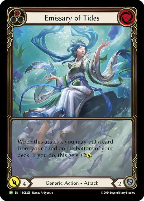 Emissary of Tides [LGS295] (Promo)  Rainbow Foil | Chromatic Games