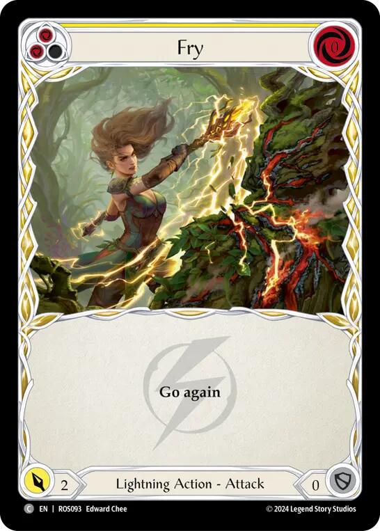 Fry (Yellow) [ROS093] (Rosetta)  Rainbow Foil | Chromatic Games