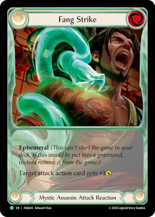 Fang Strike [FAB243] (Promo)  Cold Foil | Chromatic Games