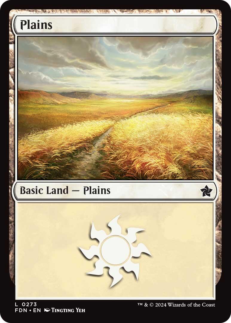 Plains [Foundations] | Chromatic Games