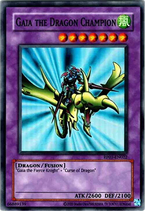 Gaia the Dragon Champion [RP01-EN022] Super Rare | Chromatic Games