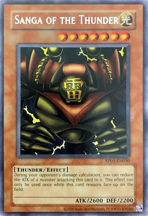 Sanga of the Thunder [RP01-EN030] Rare | Chromatic Games