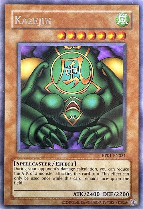Kazejin [RP01-EN031] Rare | Chromatic Games