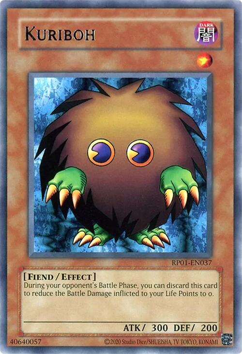 Kuriboh [RP01-EN037] Rare | Chromatic Games