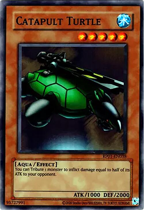 Catapult Turtle [RP01-EN038] Super Rare | Chromatic Games