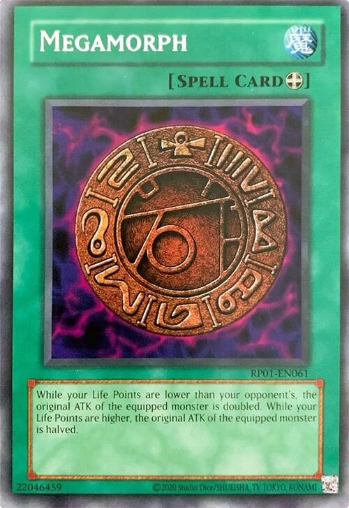 Megamorph [RP01-EN061] Rare | Chromatic Games