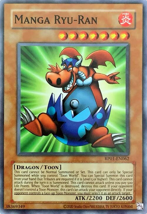 Manga Ryu-Ran [RP01-EN062] Common | Chromatic Games