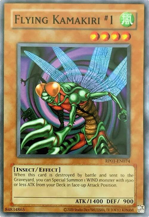 Flying Kamakiri #1 [RP01-EN074] Common | Chromatic Games