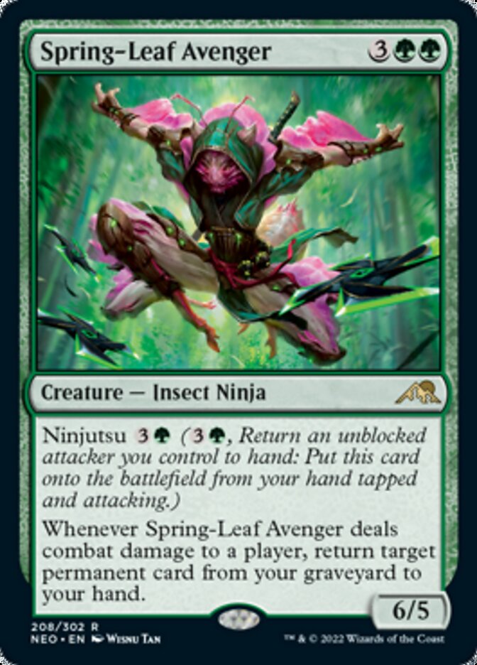 Spring-Leaf Avenger [Kamigawa: Neon Dynasty] | Chromatic Games