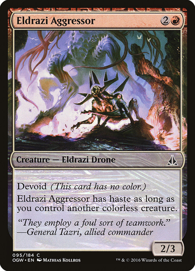 Eldrazi Aggressor 95/184 (Oath of the Gatewatch)  | Chromatic Games