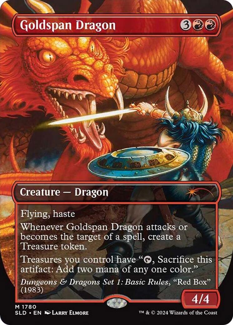 Goldspan Dragon [Secret Lair Drop Series] | Chromatic Games