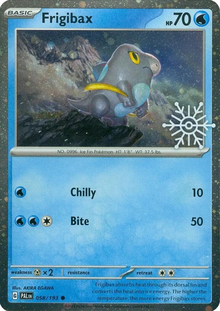 Frigibax (058/193) (Holiday Calendar) [Miscellaneous Cards] | Chromatic Games