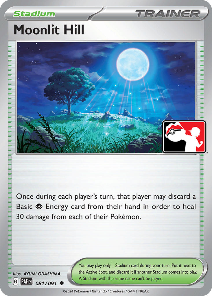 Moonlit Hill (081/091) [Prize Pack Series Five] | Chromatic Games