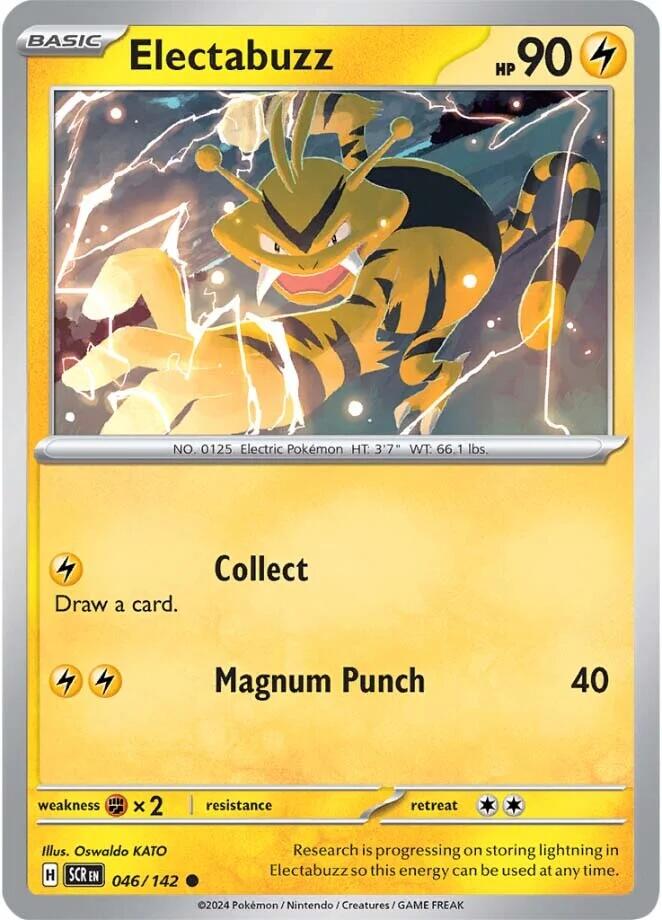 Electabuzz (046/142) [Scarlet & Violet: Stellar Crown] | Chromatic Games