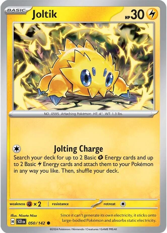 Joltik (050/142) [Scarlet & Violet: Stellar Crown] | Chromatic Games