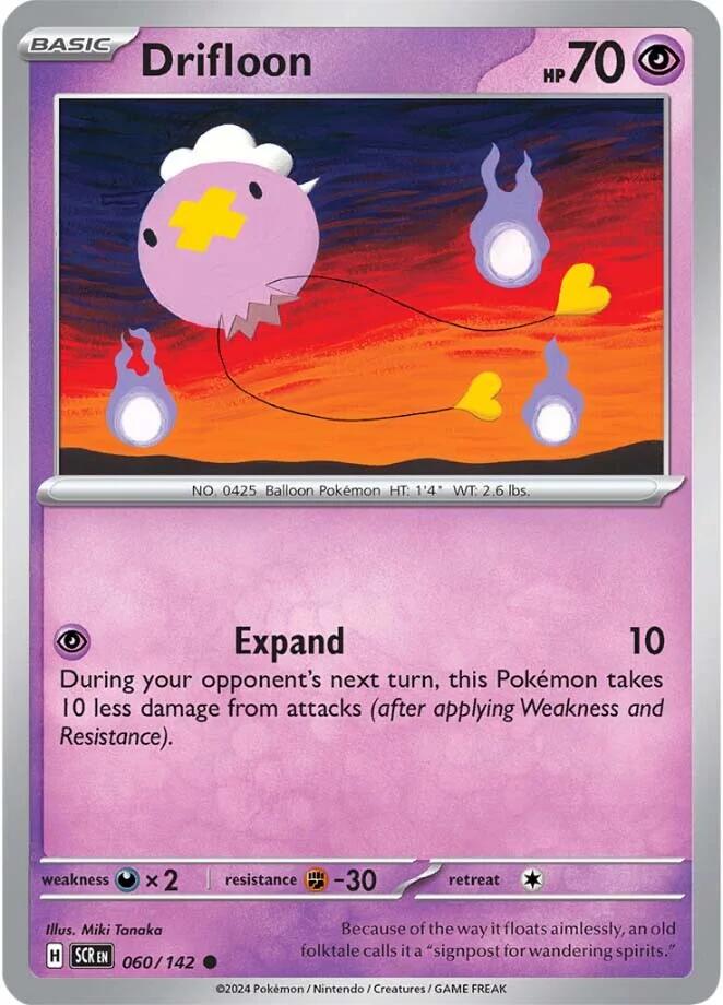 Drifloon (060/142) [Scarlet & Violet: Stellar Crown] | Chromatic Games