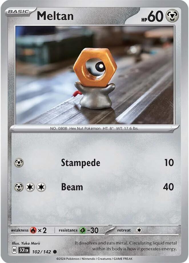 Meltan (102/142) [Scarlet & Violet: Stellar Crown] | Chromatic Games