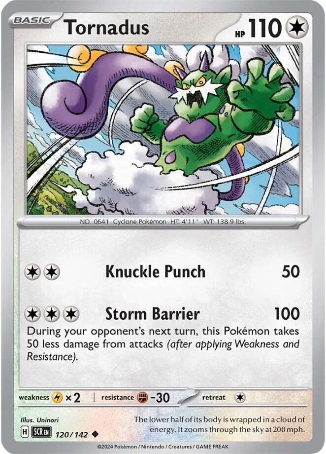 Tornadus (120/142) [Scarlet & Violet: Stellar Crown] | Chromatic Games