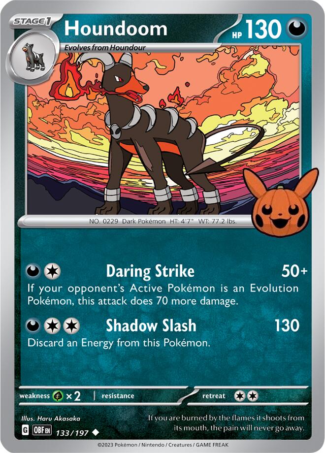 Houndoom (133/197) [Trick or Trade 2024] | Chromatic Games