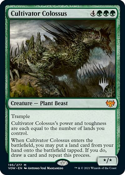 Cultivator Colossus (Promo Pack) [Innistrad: Crimson Vow Promos] | Chromatic Games