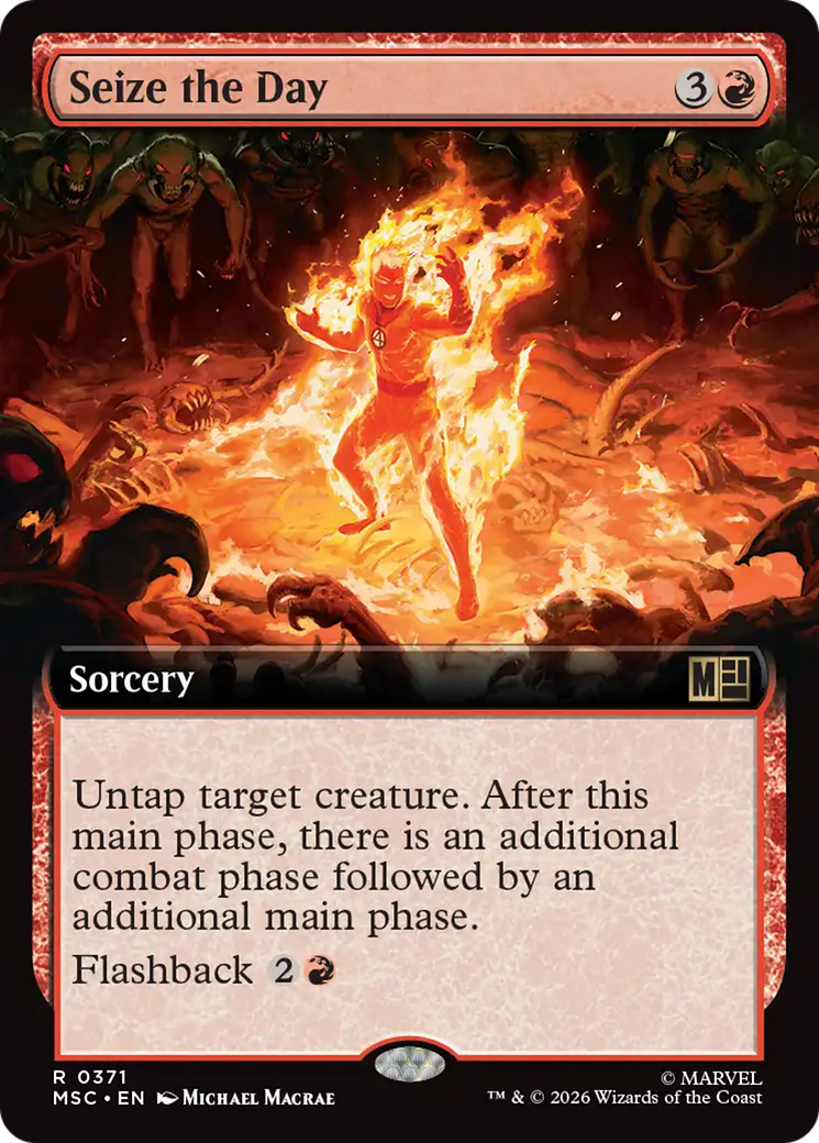 Seize the Day (Extended Art) [Marvel Super Heroes Commander] | Chromatic Games