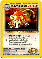 Lt. Surge's Raticate (51/132) [Gym Heroes Unlimited] | Chromatic Games