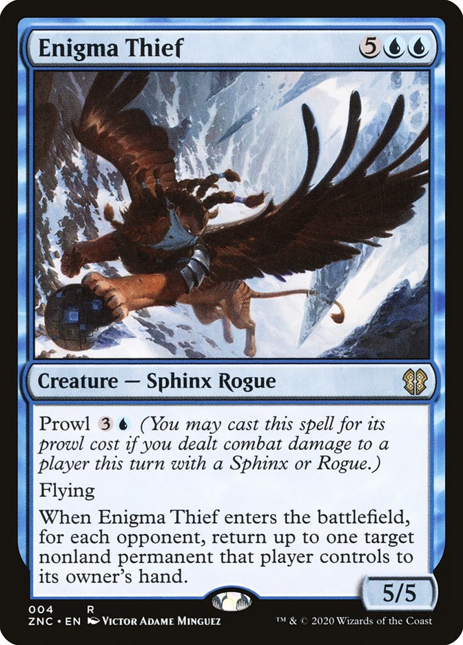Enigma Thief 4/142 (Commander: Zendikar Rising)  | Chromatic Games