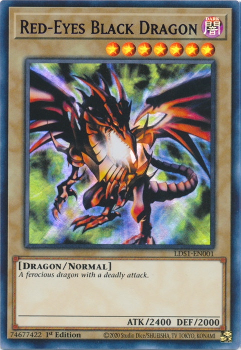 Red-Eyes Black Dragon (Purple) [LDS1-EN001] Ultra Rare | Chromatic Games
