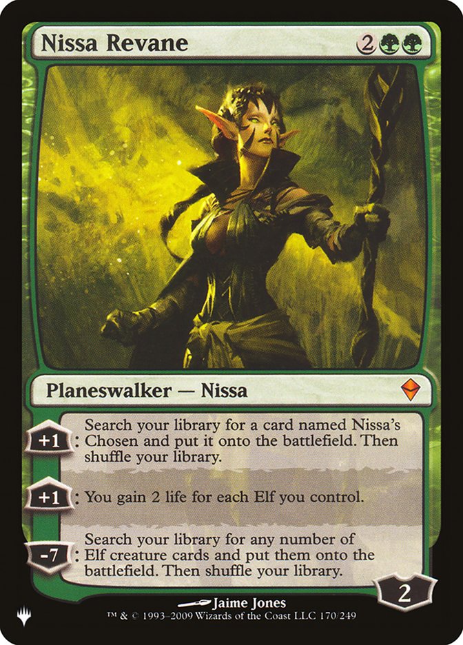 Nissa Revane [The List] | Chromatic Games