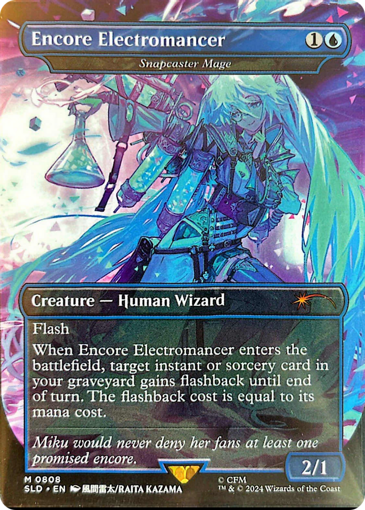 Encore Electromancer - Snapcaster Mage [Secret Lair Drop Series] | Chromatic Games