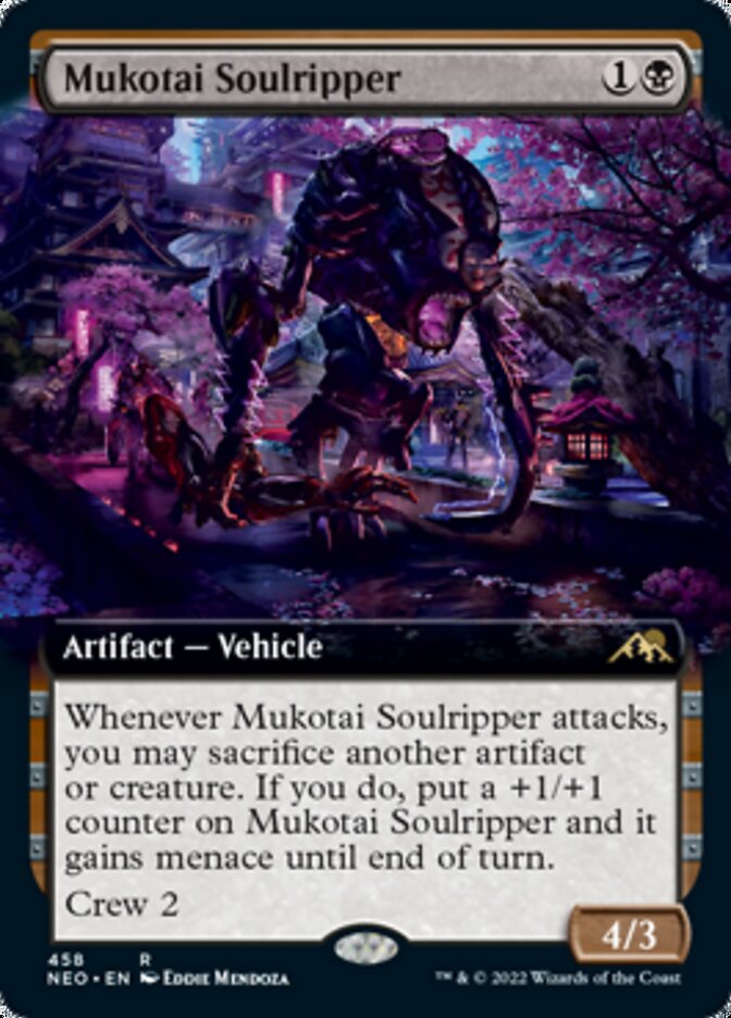 Mukotai Soulripper (Extended Art) [Kamigawa: Neon Dynasty] | Chromatic Games