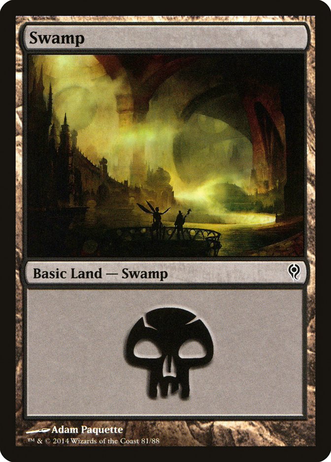 Swamp (81) [Duel Decks: Jace vs. Vraska] | Chromatic Games