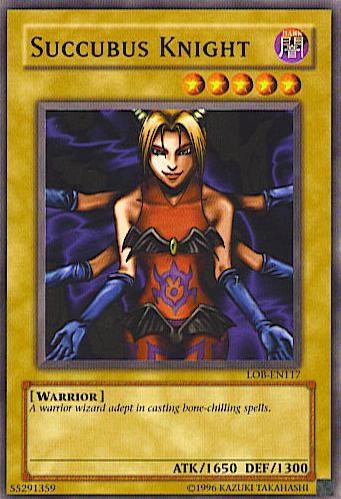 Succubus Knight [LOB-EN117] Common | Chromatic Games