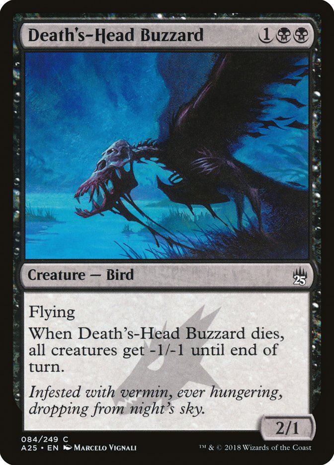 Death's-Head Buzzard 84/249 (Masters 25)  | Chromatic Games