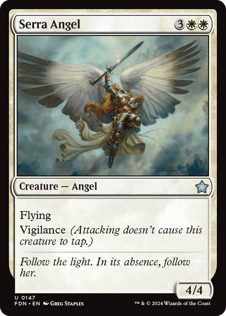 Serra Angel [Foundations] | Chromatic Games