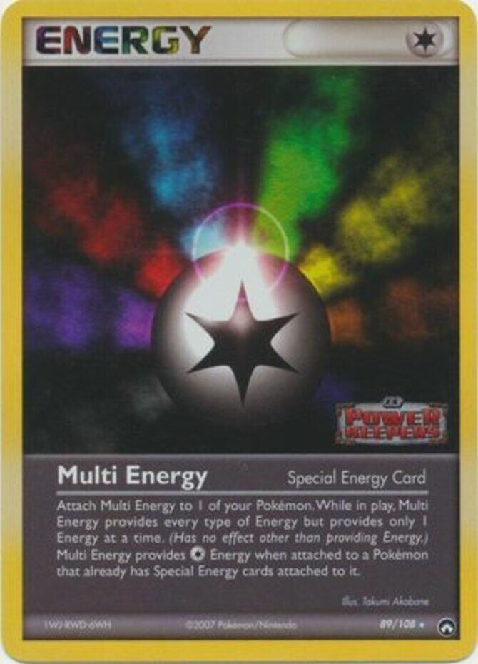 Multi Energy (89/108) (Stamped) [EX: Power Keepers] | Chromatic Games