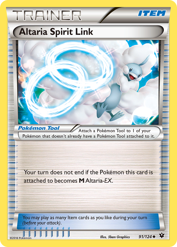 Altaria Spirit Link (91/124) [XY: Fates Collide] | Chromatic Games