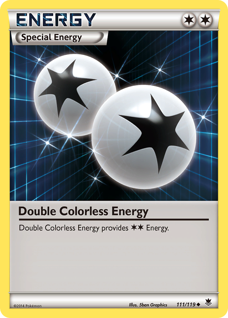 Double Colorless Energy (111/119) [XY: Phantom Forces] | Chromatic Games