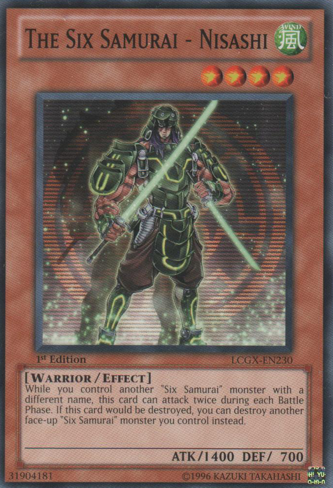 The Six Samurai - Nisashi [LCGX-EN230] Common | Chromatic Games