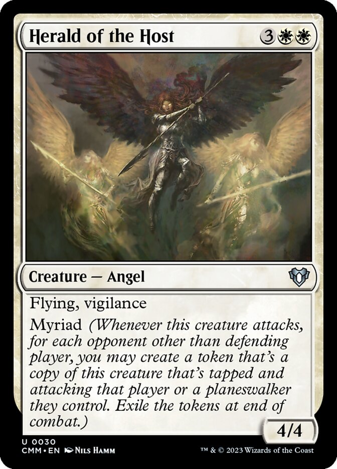Herald of the Host 30 (Commander Masters)  | Chromatic Games