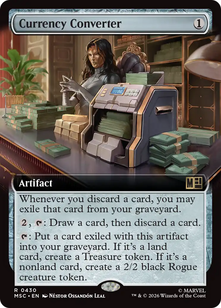 Currency Converter (Extended Art) [Marvel Super Heroes Commander] | Chromatic Games