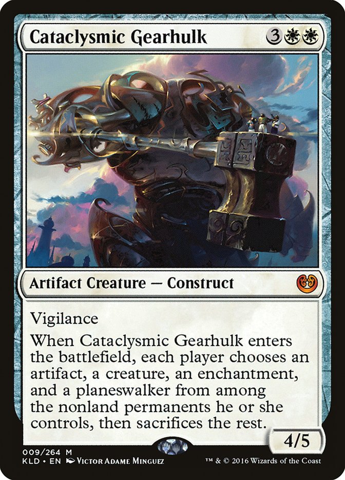 Cataclysmic Gearhulk [Kaladesh] | Chromatic Games