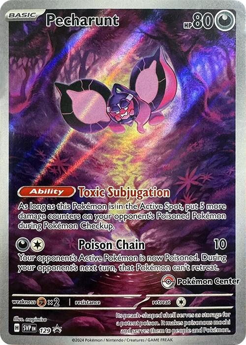 Pecharunt (129) (Pokemon Center Exclusive) [Scarlet & Violet: Black Star Promos] | Chromatic Games