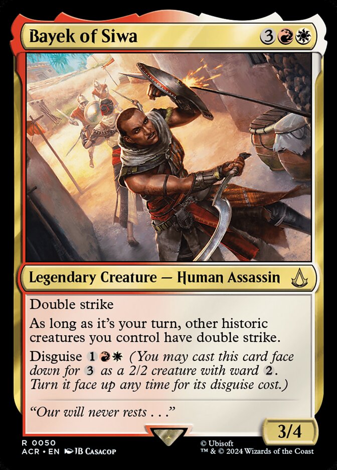 Bayek of Siwa 50 (Universes Beyond: Assassin's Creed)  | Chromatic Games