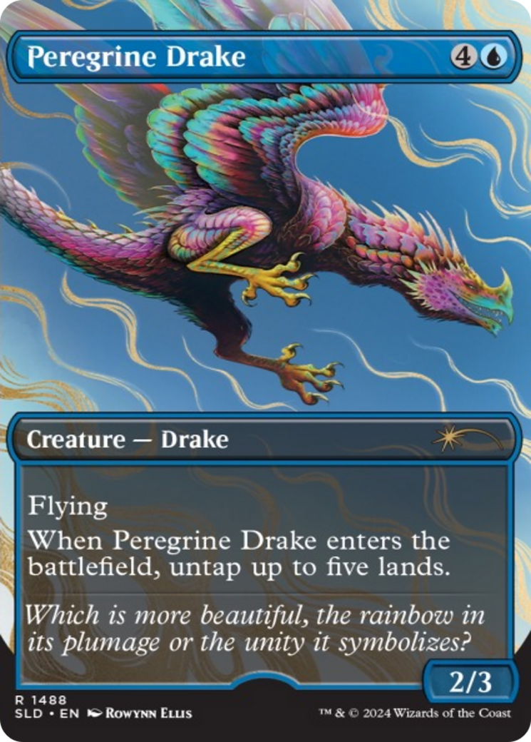 Peregrine Drake (Rainbow Foil) [Secret Lair Drop Series] | Chromatic Games