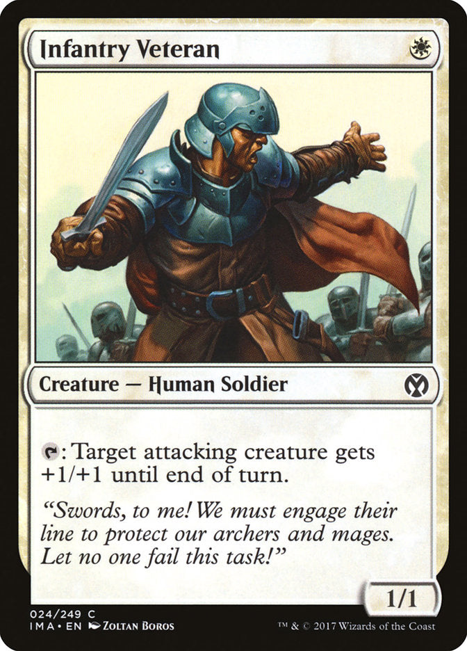 Infantry Veteran 24/249 (Iconic Masters)  | Chromatic Games