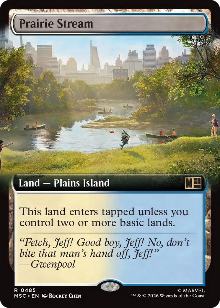 Prairie Stream (Extended Art) [Marvel Super Heroes Commander] | Chromatic Games